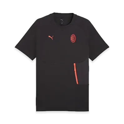 PUMA AC Milan Pumatech Pocket T-Shirt "Black"