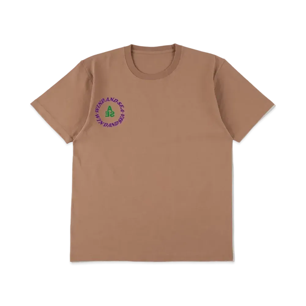 WIND AND SEA -Y&S- WDS CUSTOM TEE 7.1OZ "Camel"