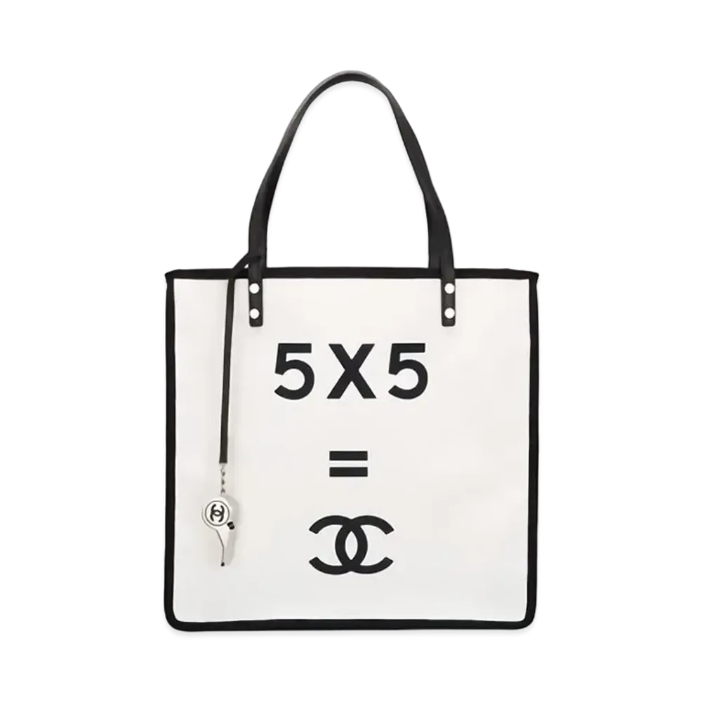 CHANEL Coco Mark Let's Lemon Street Tote Bag