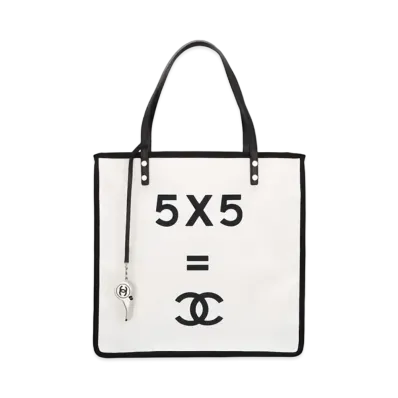 CHANEL Coco Mark Let's Lemon Street Tote Bag