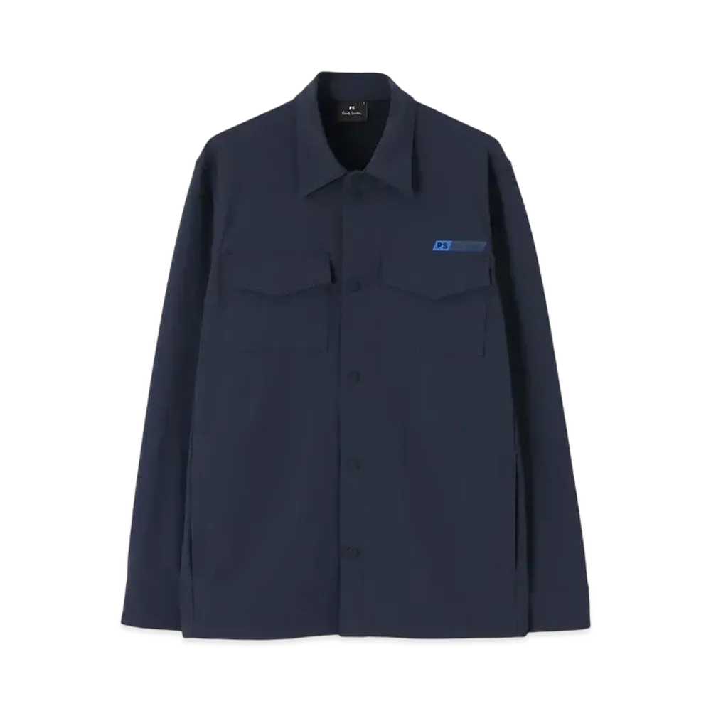Paul Smith PS Logo Cut-And-Sew Blouson "DarkBlue"