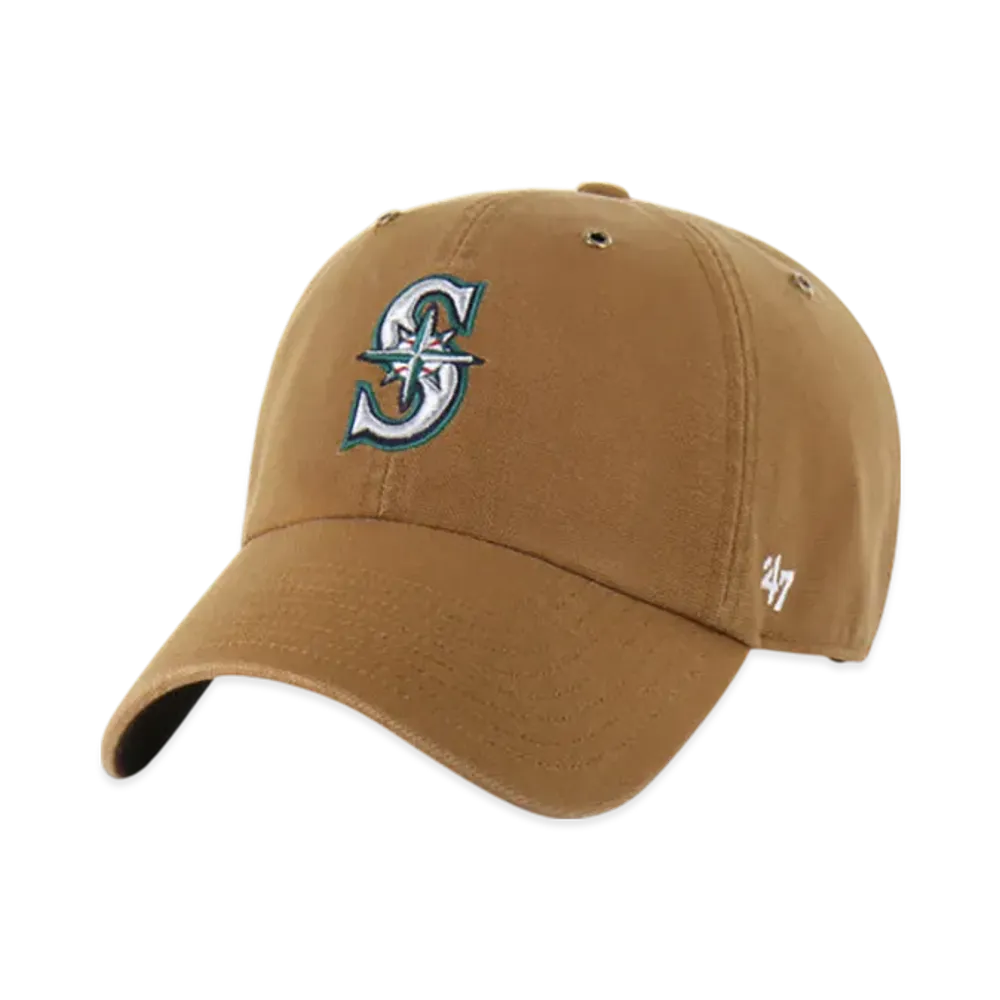47 x Carhartt Seattle Mariners Clean Up "Brown"