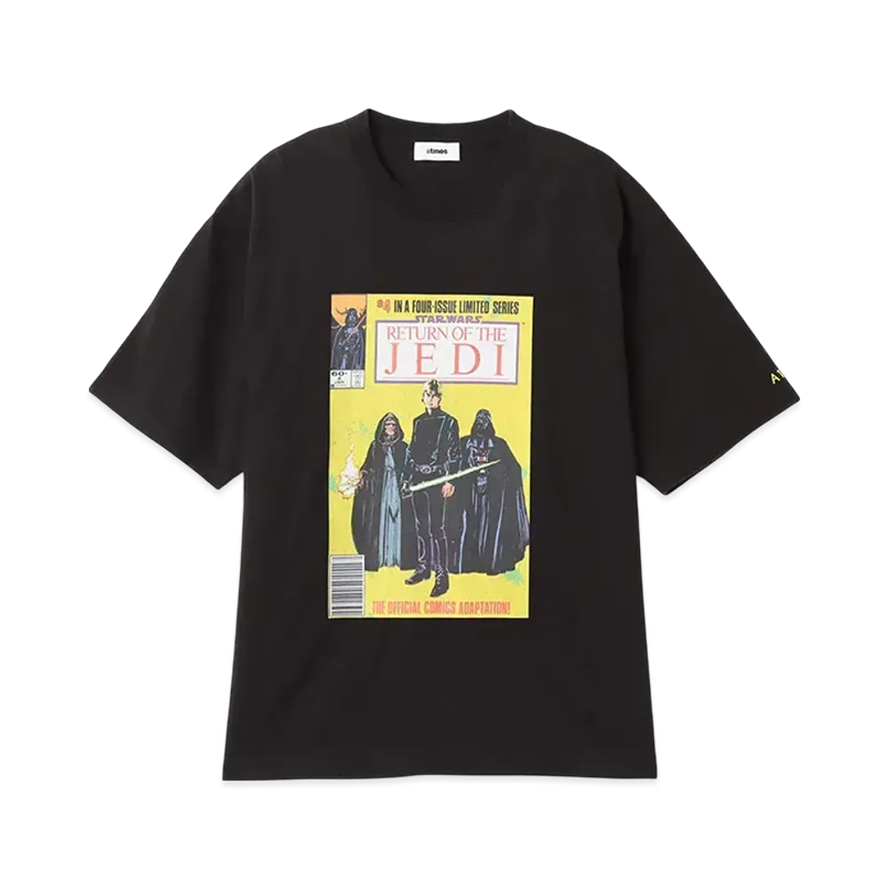 atmos x STAR WARS Comic Book 4 T-Shirt "Black"