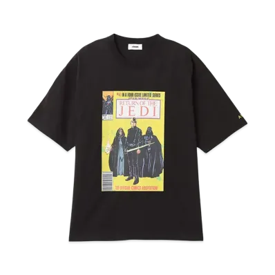 atmos x STAR WARS Comic Book 4 T-Shirt "Black"