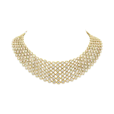 Van Cleef & Arpels Palmyre necklace "18K Yellow gold/Diamond"