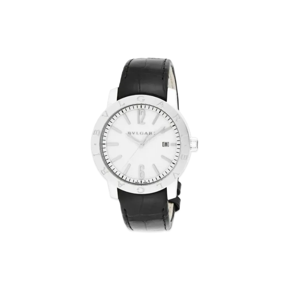 BVLGARI Bvlgari Bvlgari "White/Stainless Steel/Black"