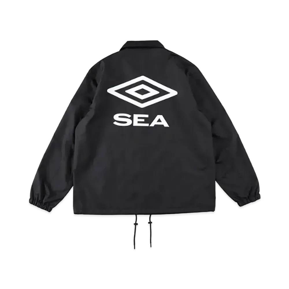WIND AND SEA x UMBRO Coach Jacket "Black"