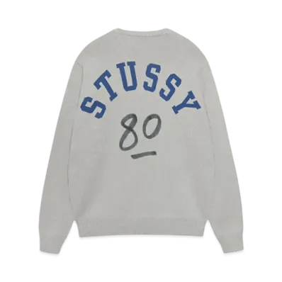 Stussy Handwritten Sweater "Heather Grey"