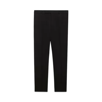 CELINE Classic Pants / Grain De Poudre "Ultra Black"