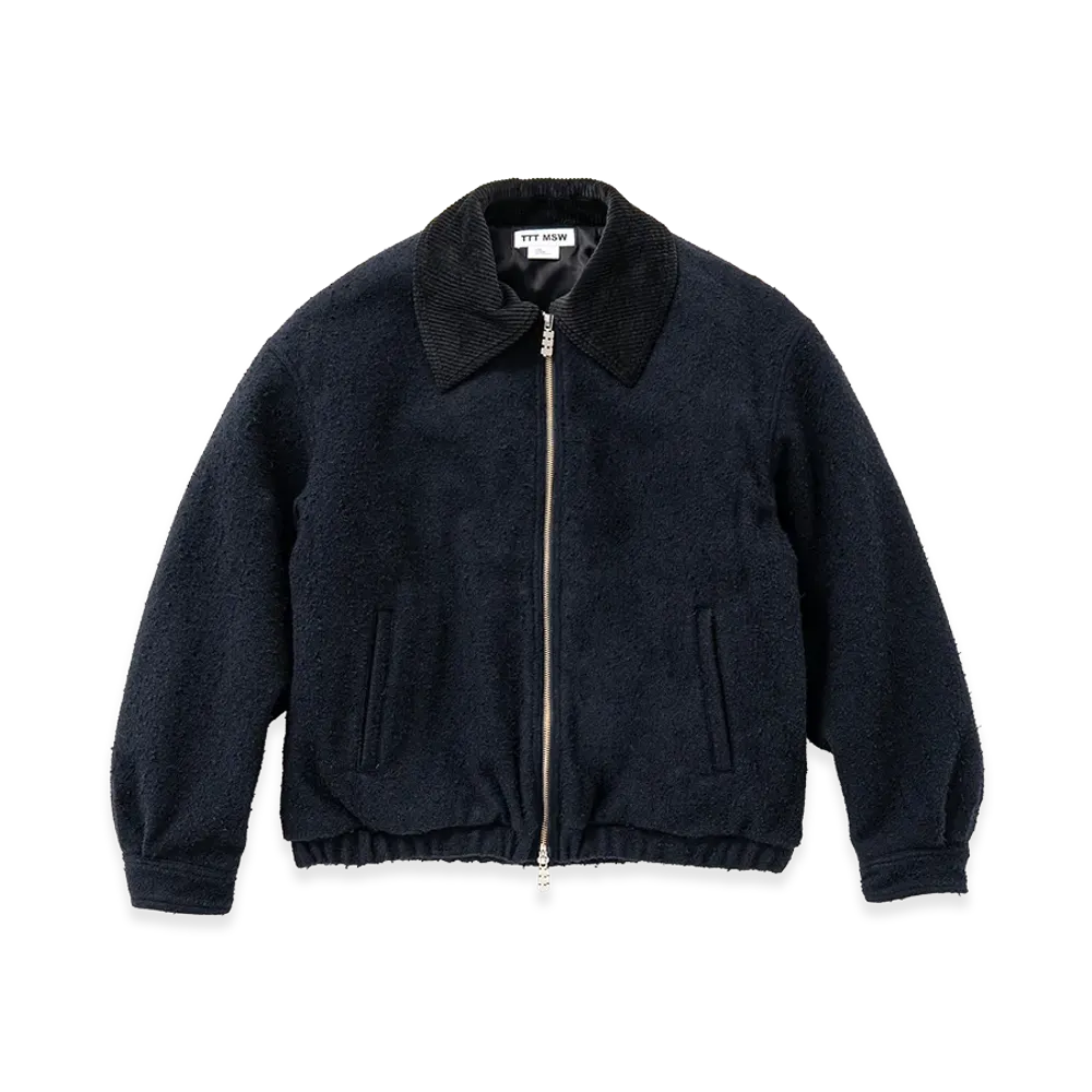 TTT MSW Big Collar Work Jacket "Black"