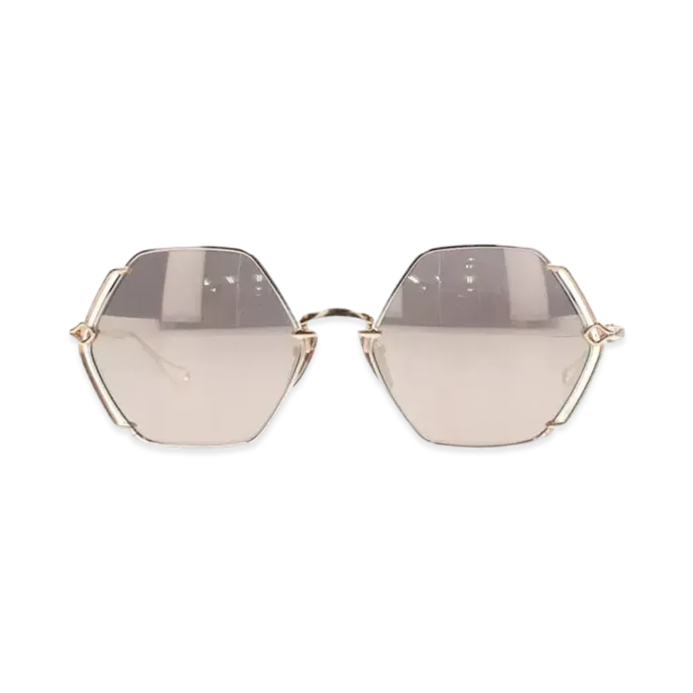 Chrome Hearts Baby Bitch Bella Floral Temple Metal Frame Sunglasses