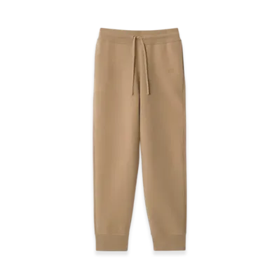 Burberry Cashmere Blend Jogging Pants "Flax"
