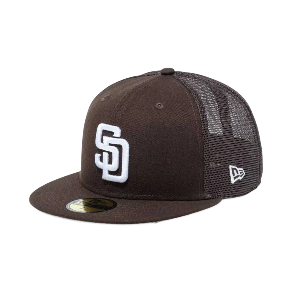 NEW ERA 59Fifty Tracker San Diego Padres "Walnut"