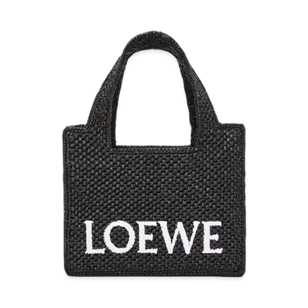 LOEWE Font Tote Mini "Black"