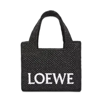 LOEWE Font Tote Mini "Black"