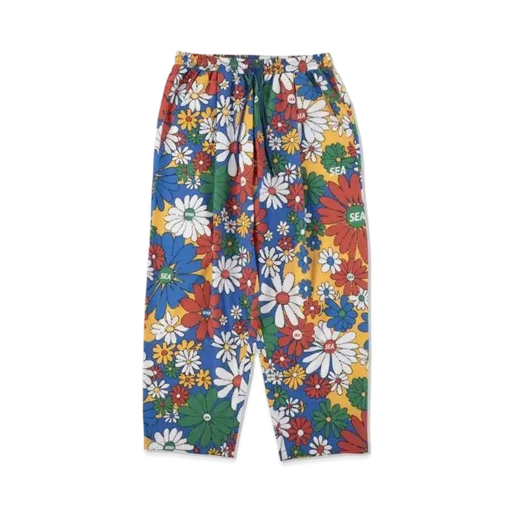 WIND AND SEA S_E_A (FLOWER PATTERN) EASY PANTS "Floral"