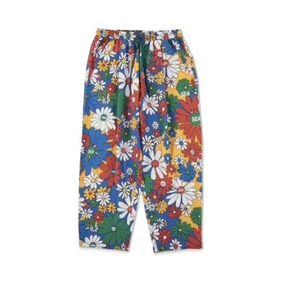 WIND AND SEA S_E_A (FLOWER PATTERN) EASY PANTS "Floral"