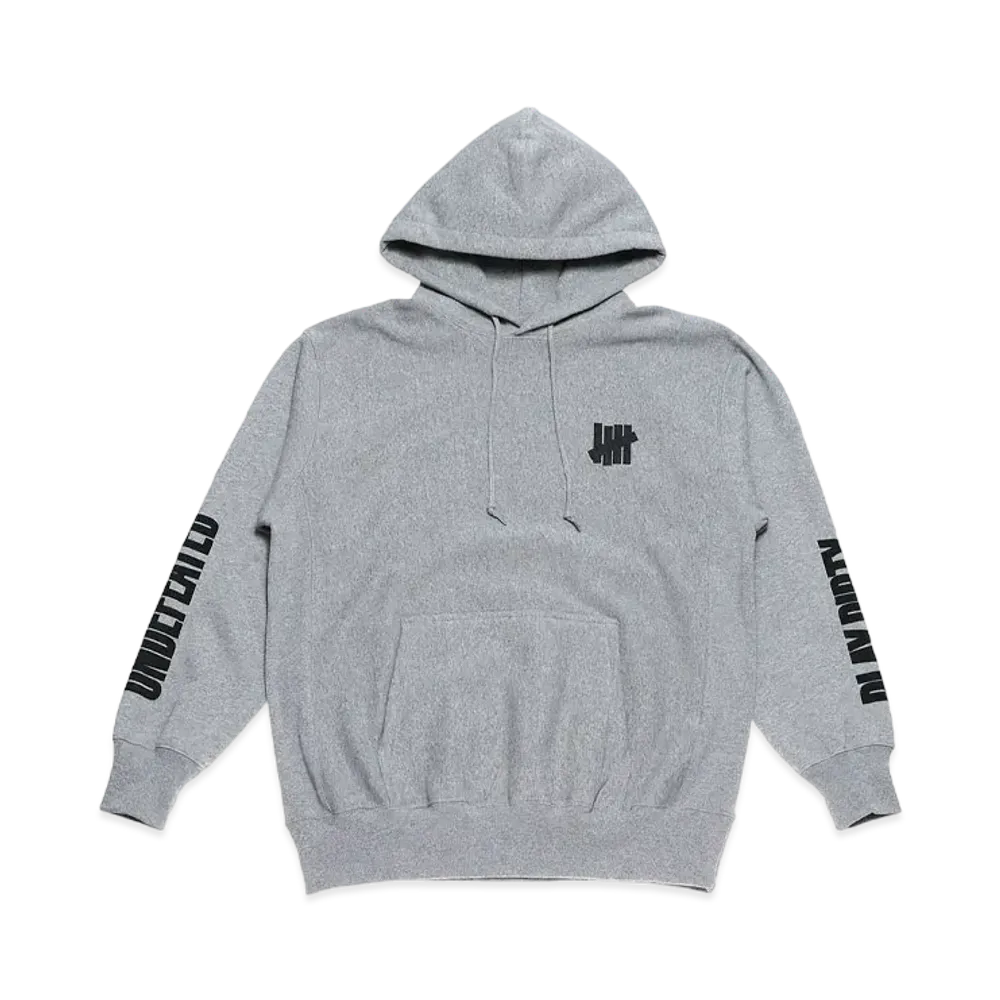 UNDEFEATED ONE TWO PULLOVER HOOD - UL21011 "Gray"
