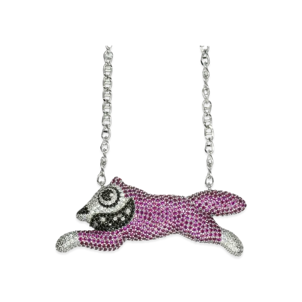 GHOST x ICECREAM RUNNING DOG NECKLESS S925