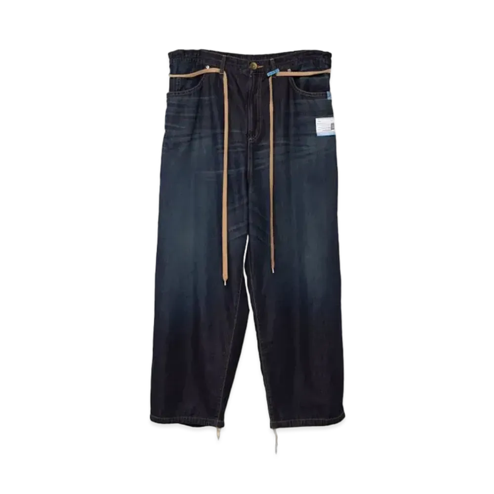 Maison MIHARA YASUHIRO Tencel Denim Wide Pants "Indigo"