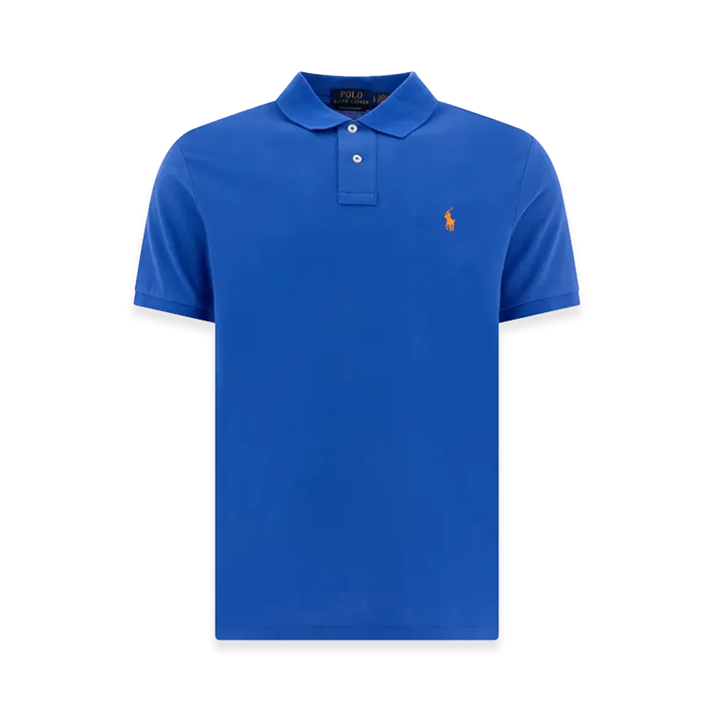 Polo Ralph Lauren Pique Polo Shirt "Blue"