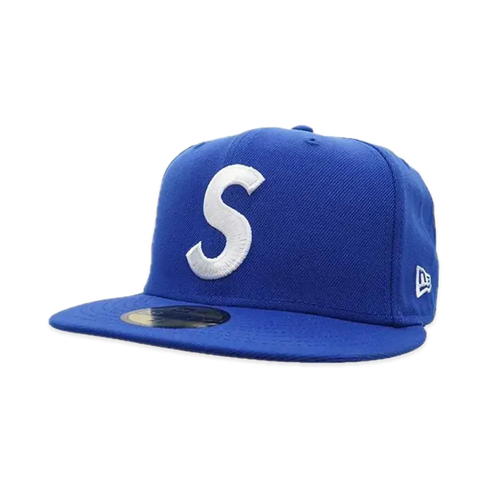 Supreme Screw Ball S Logo New Era "Royal"