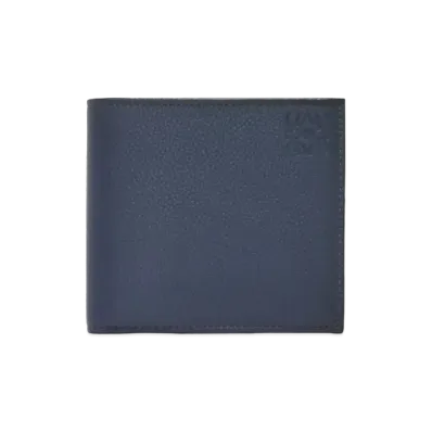 LOEWE Bayfold Coin Wallet Soft Grain Calf "Deep Navy"