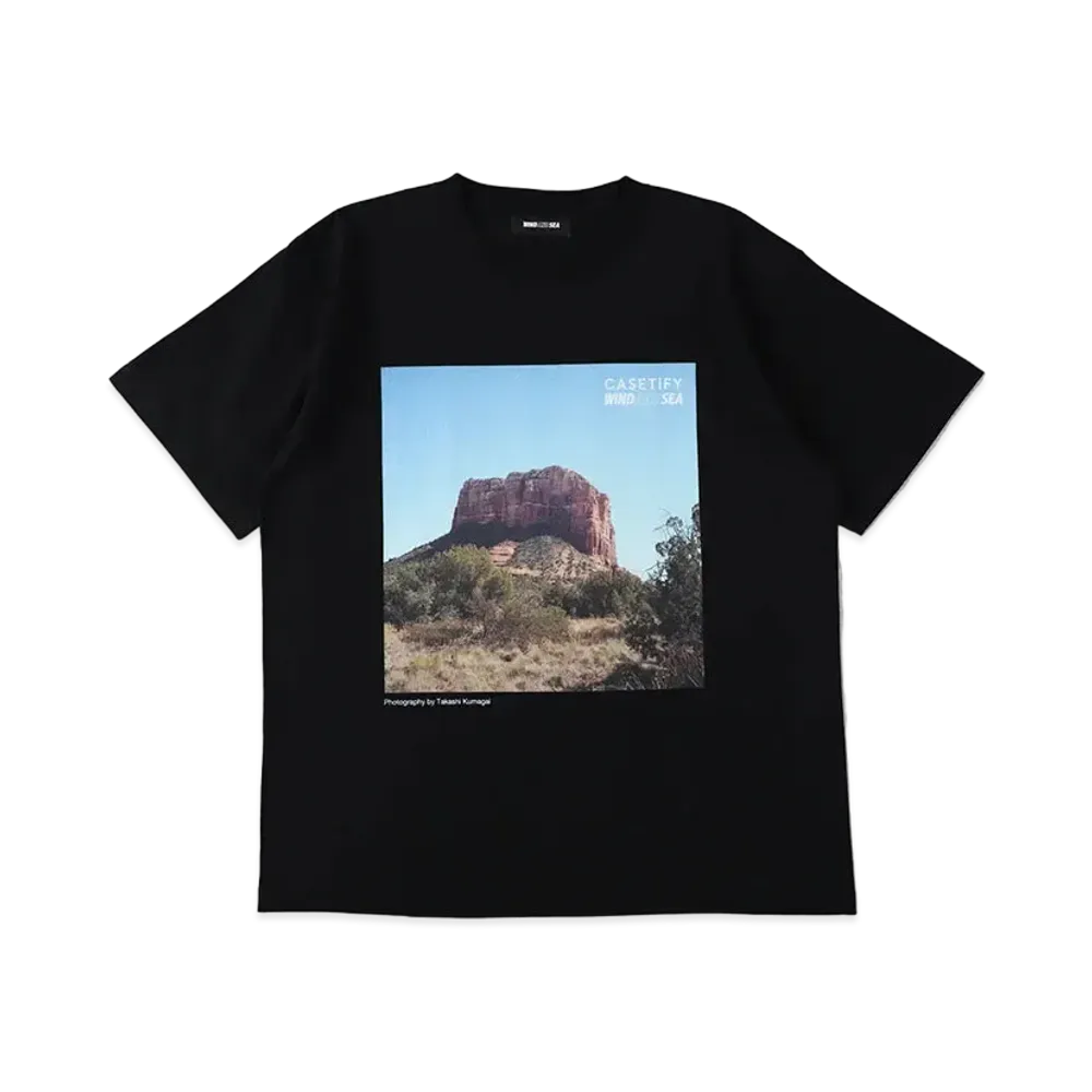 WIND AND SEA x CASETIFY (Cliff) Tee "Black"