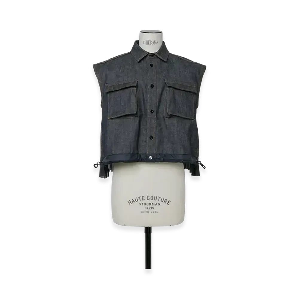 sacai Denim Mix Shirt "Indigo"
