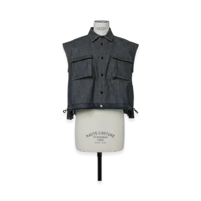 sacai Denim Mix Shirt "Indigo"