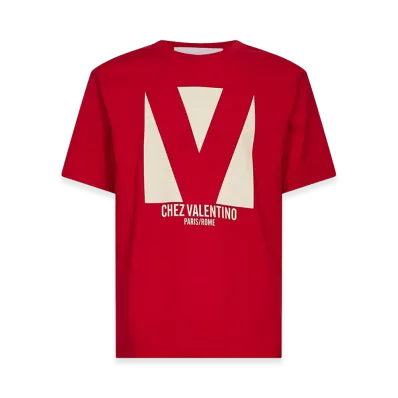 Valentino "Chez " T-Shirt "Red"