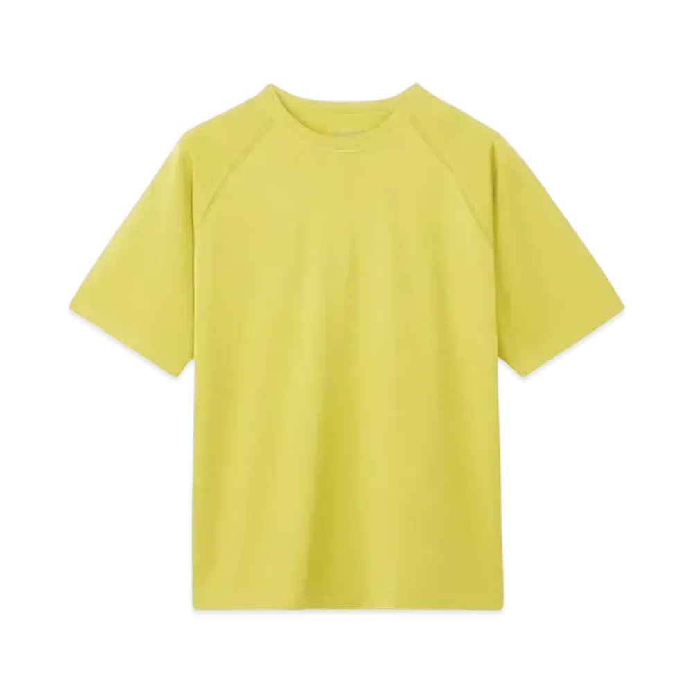 Goldwin Whole Garment Wool Blend Knit T-shirt (Unisex) "Honey Olive"