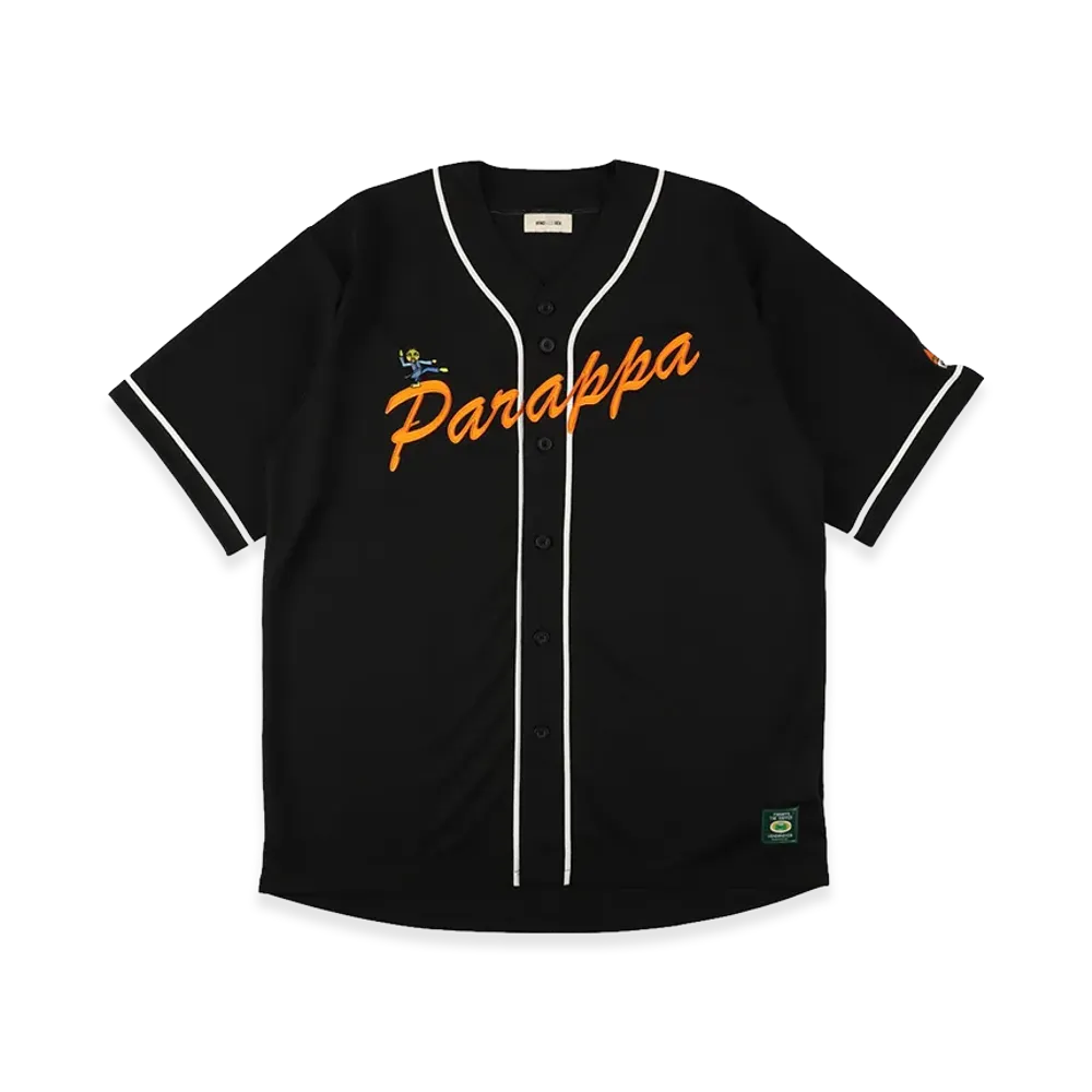 WIND AND SEA x PARAPPA Baseball Shirt "Black"