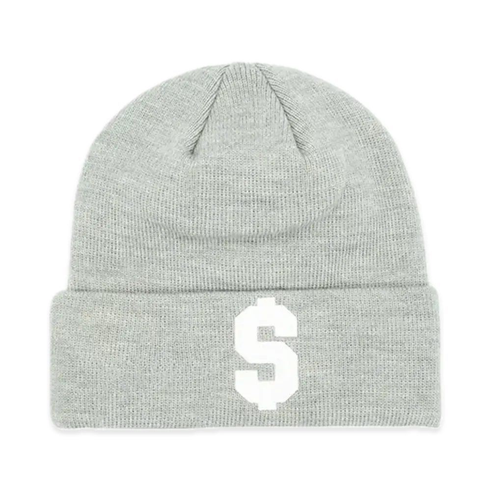 Supreme New Era $ Beanie "Heather Grey"