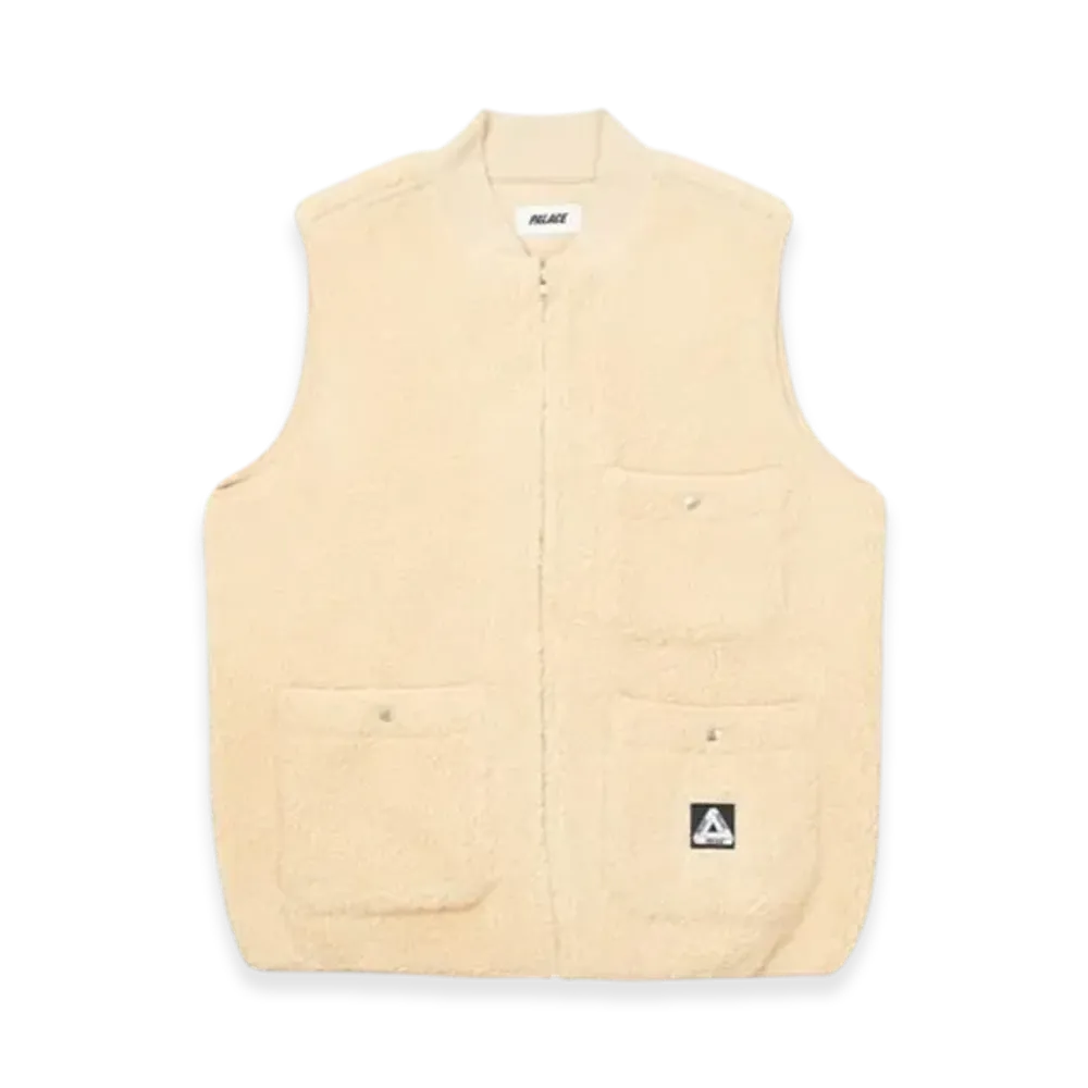 PALACE Chapping Arms Top "White"