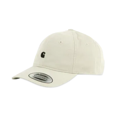 Carhartt WIP Madison Logo Cap "Moonbeam/Black"