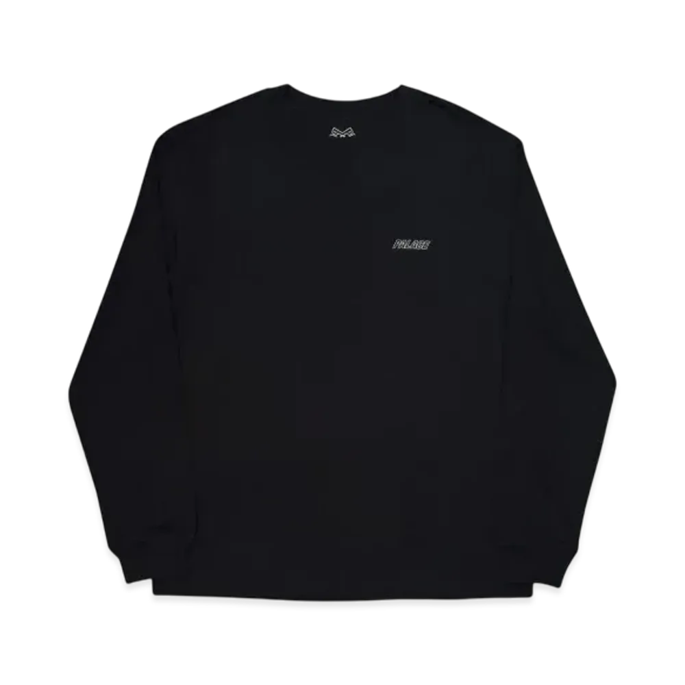 PALACE Low Key L/S T-Shirt "Black"