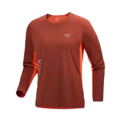ARC'TERYX Norvan Downward Logo Long Sleeve Men's "Sequoia/Solaris"