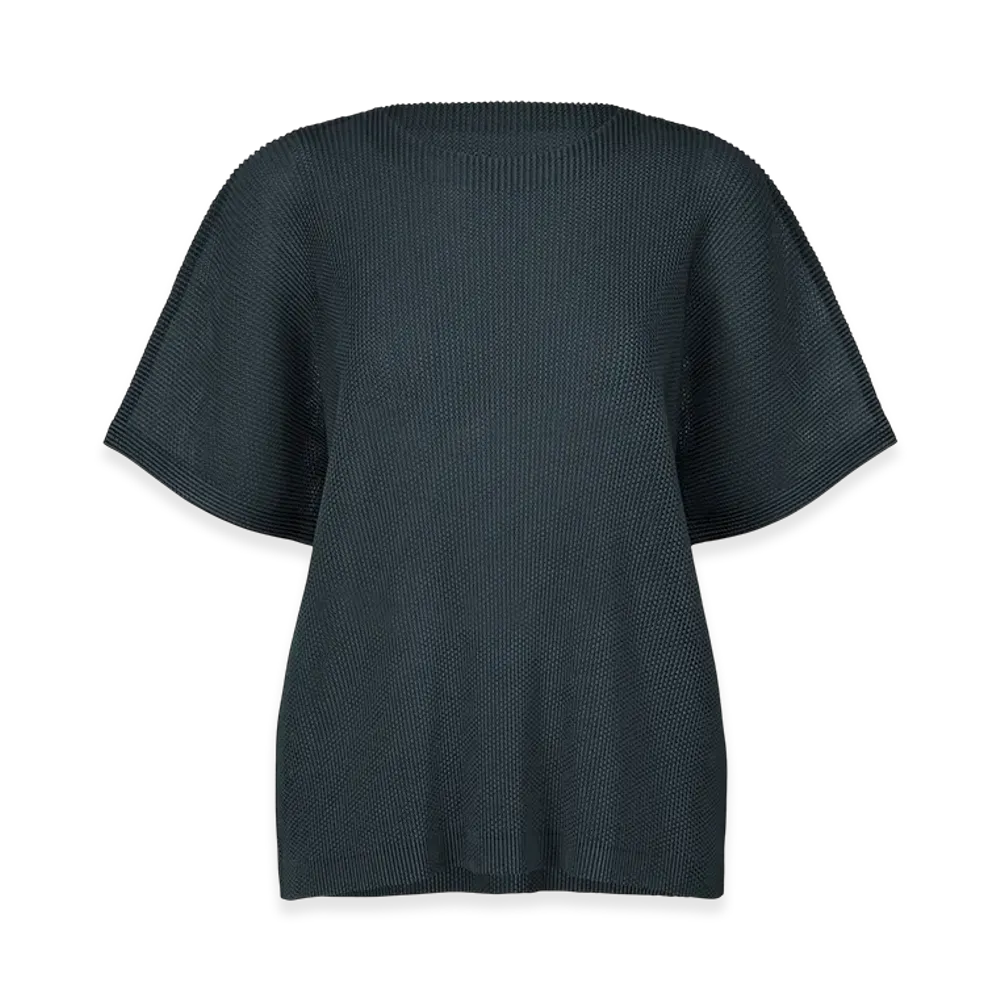 PLEATS PLEASE ISSEY MIYAKE Tatami April "Grayish Navy"