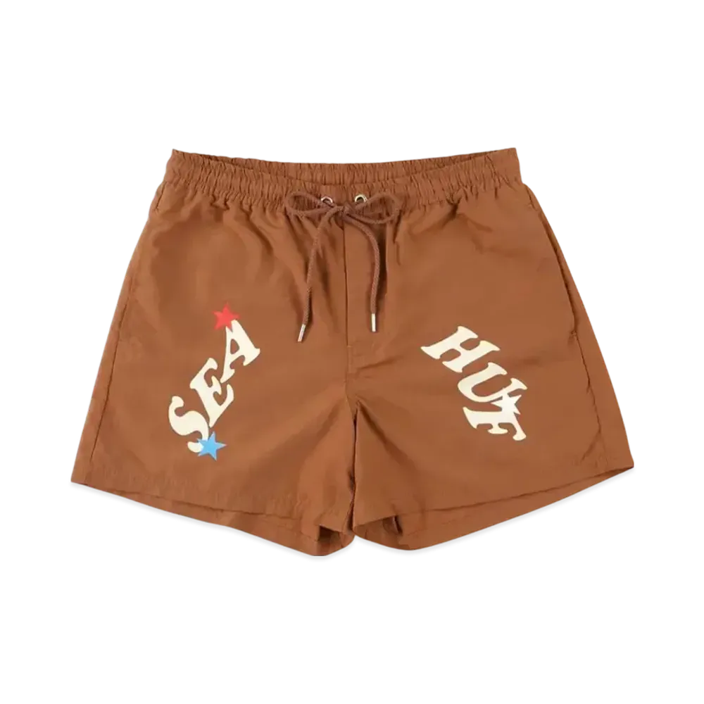 HUF x WIND AND SEA Easy Shorts "Brown"