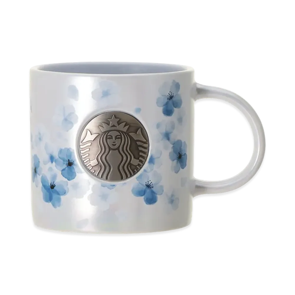 STARBUCKS SAKURA 2026 Mug Medal 355ml "Airy Blue"