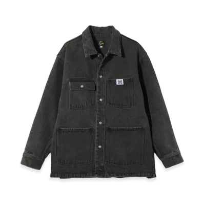 NEEDLES Coverall Heavy Twill "Black"