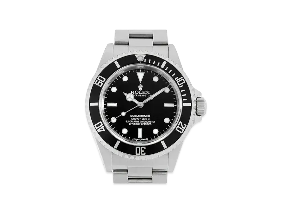 ROLEX Submariner Non-Date "Black/Stainless Steel"