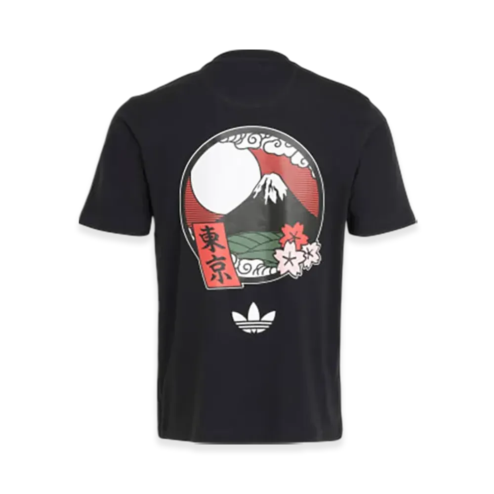 adidas Essential Tokyo Tee Hanafuda "Black"