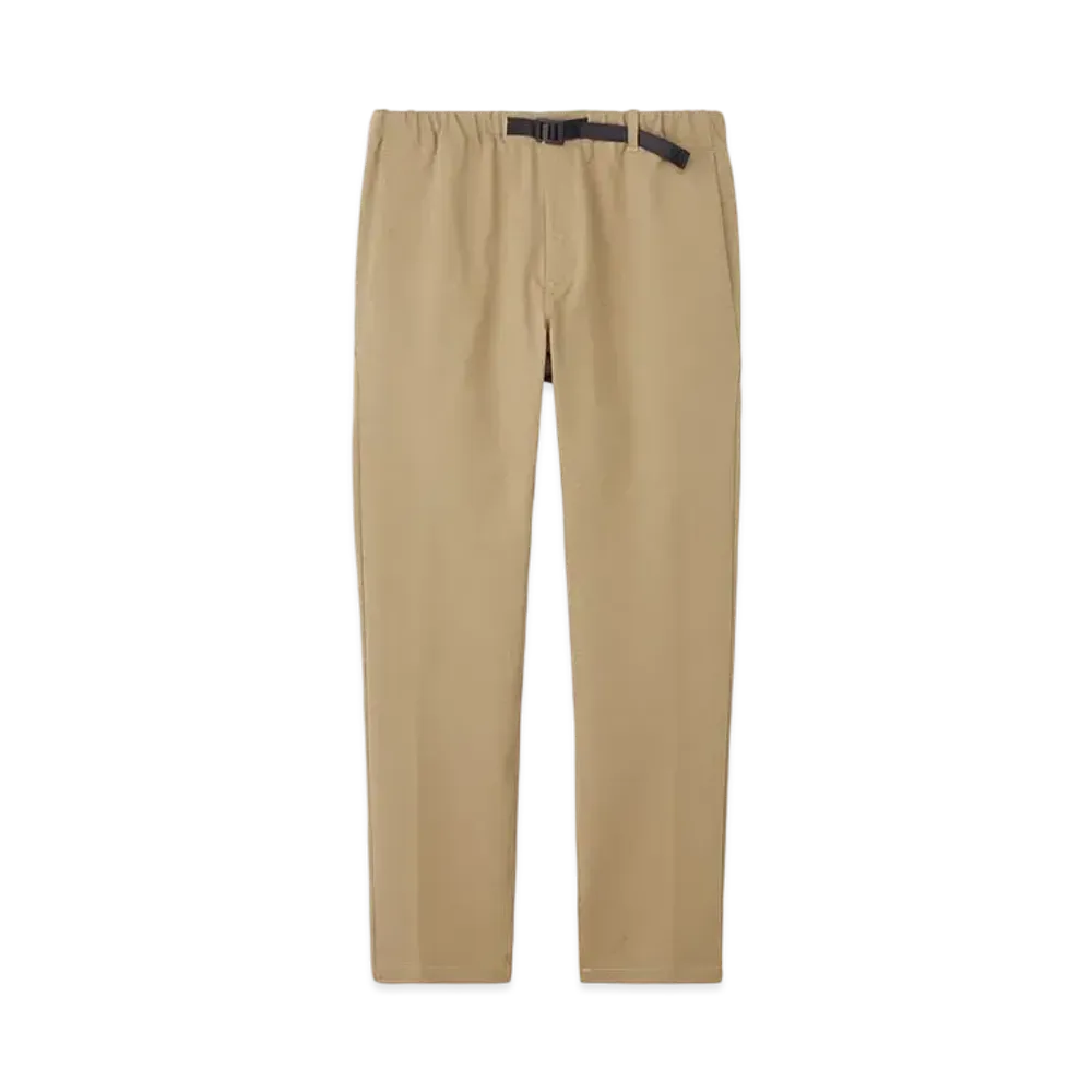 Goldwin Slim Tapered Stretch Pants (Unisex) "Old Beige"