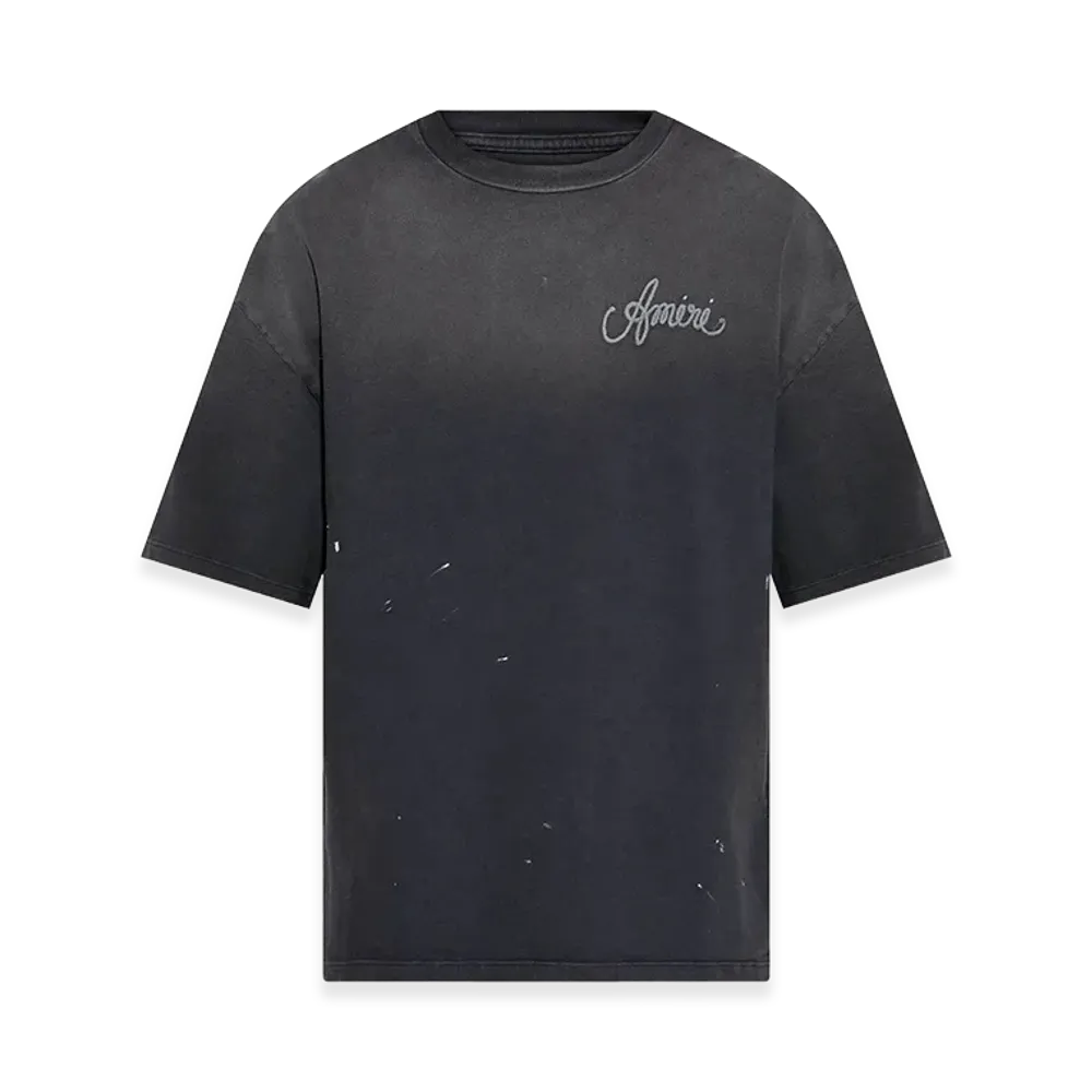 AMIRI Stretch Cotton Tee "Dark Grey"