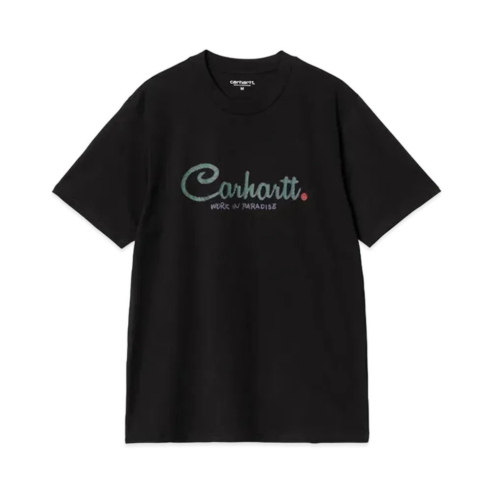 Carhartt WIP S/S Paradise Script T-Shirt "Black"