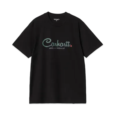 Carhartt WIP S/S Paradise Script T-Shirt "Black"