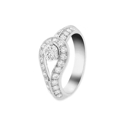 Van Cleef & Arpels Couture 0.30ct EVVS2 "Platinum/Diamond"