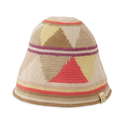 visvim Meda Crochet Knit Hat (N.D.) "Beige"
